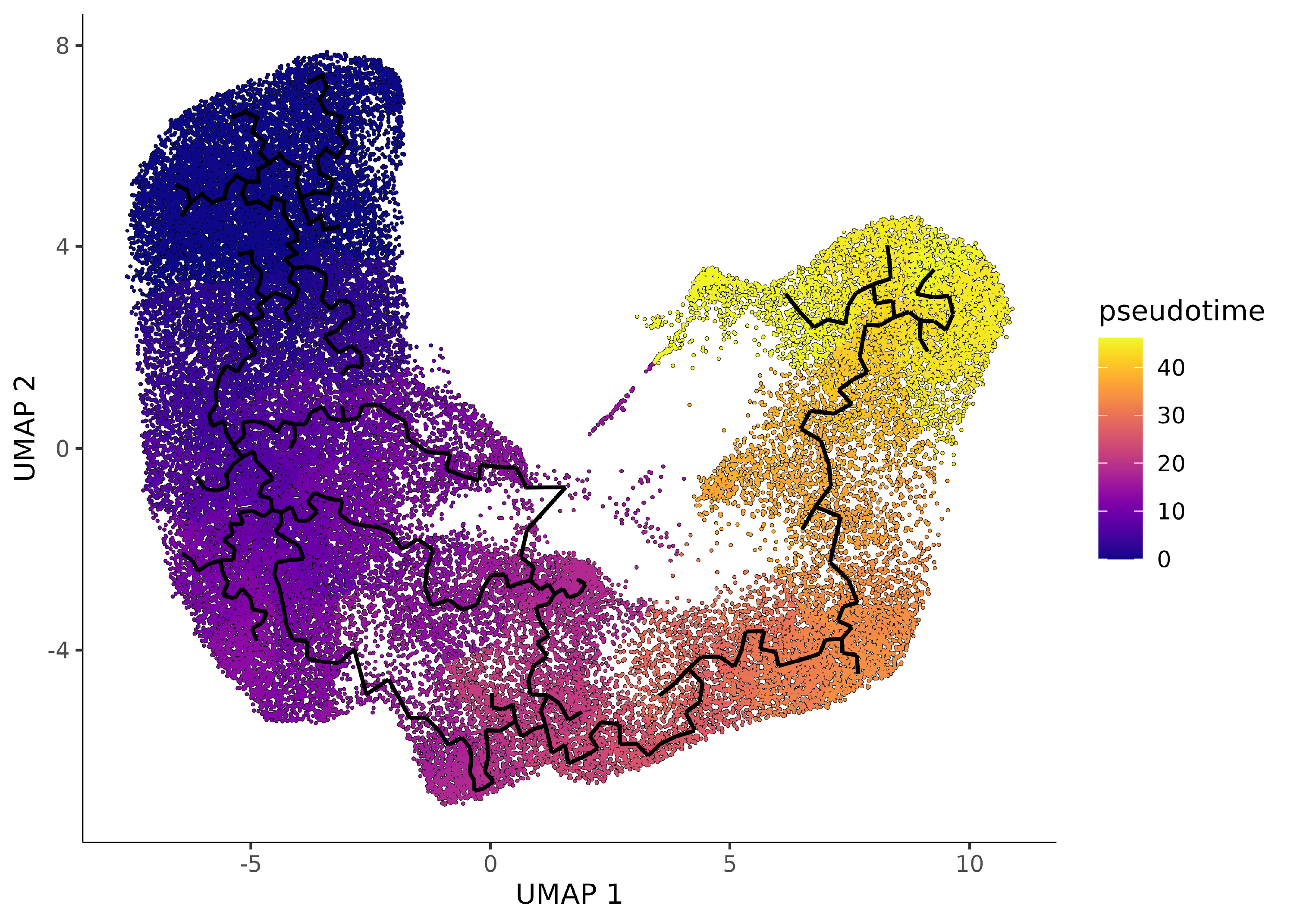 feature plot clusters